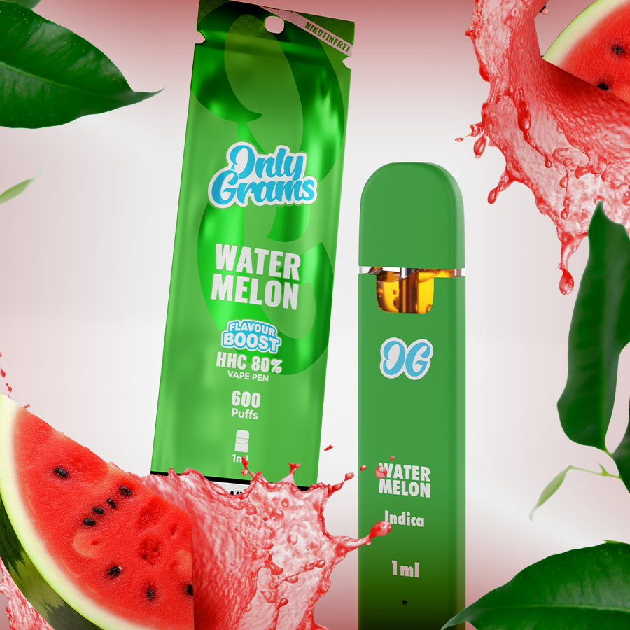 OnlyGrams 80% HHC Disposable Vape Watermelon (Sativa) 